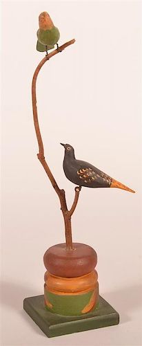 GOTTSHALL CARVED AND PAINTED WOOD