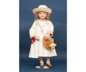 Gotz "Leslie" vinyl doll signe