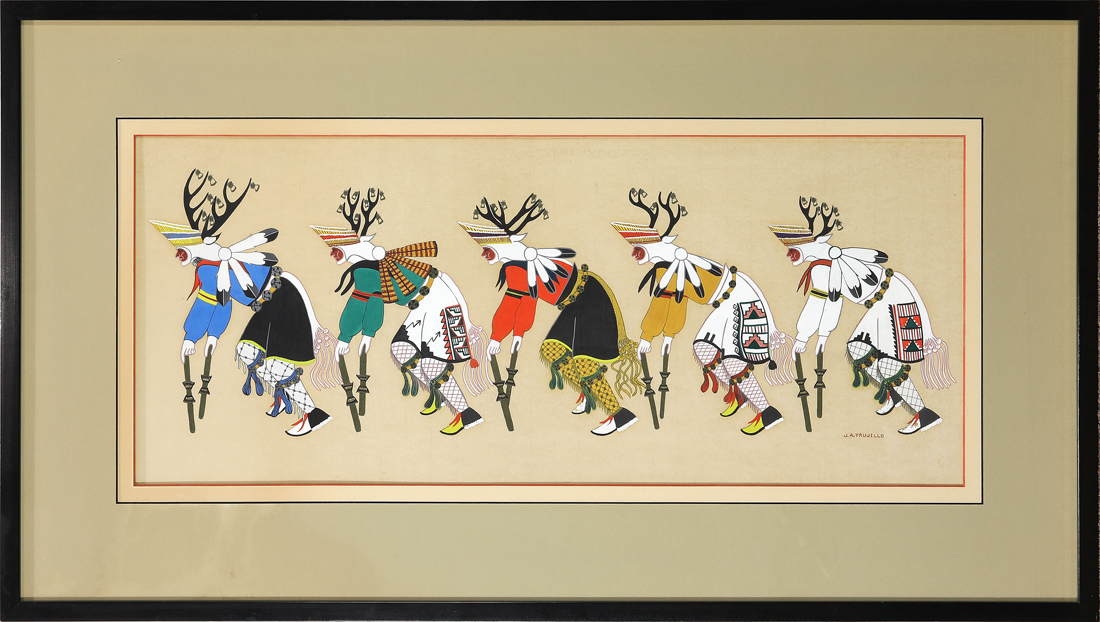 GOUACHE, J.A. TRUJILLO J.A.