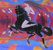 GOUACHE, JIANG TIE FENG Jiang