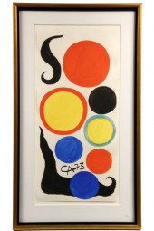 GOUACHE - 'Kakemono' by Alexan