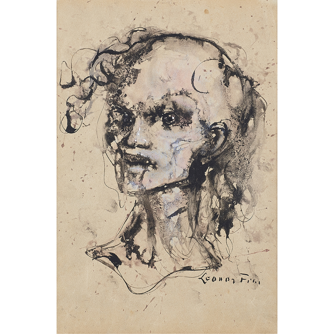 GOUACHE, LEONOR FINI Leonor Fini