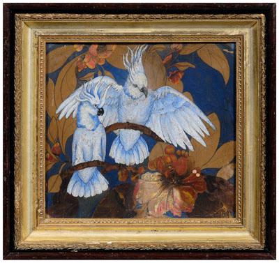 Gouache sketch attributed to Botke,