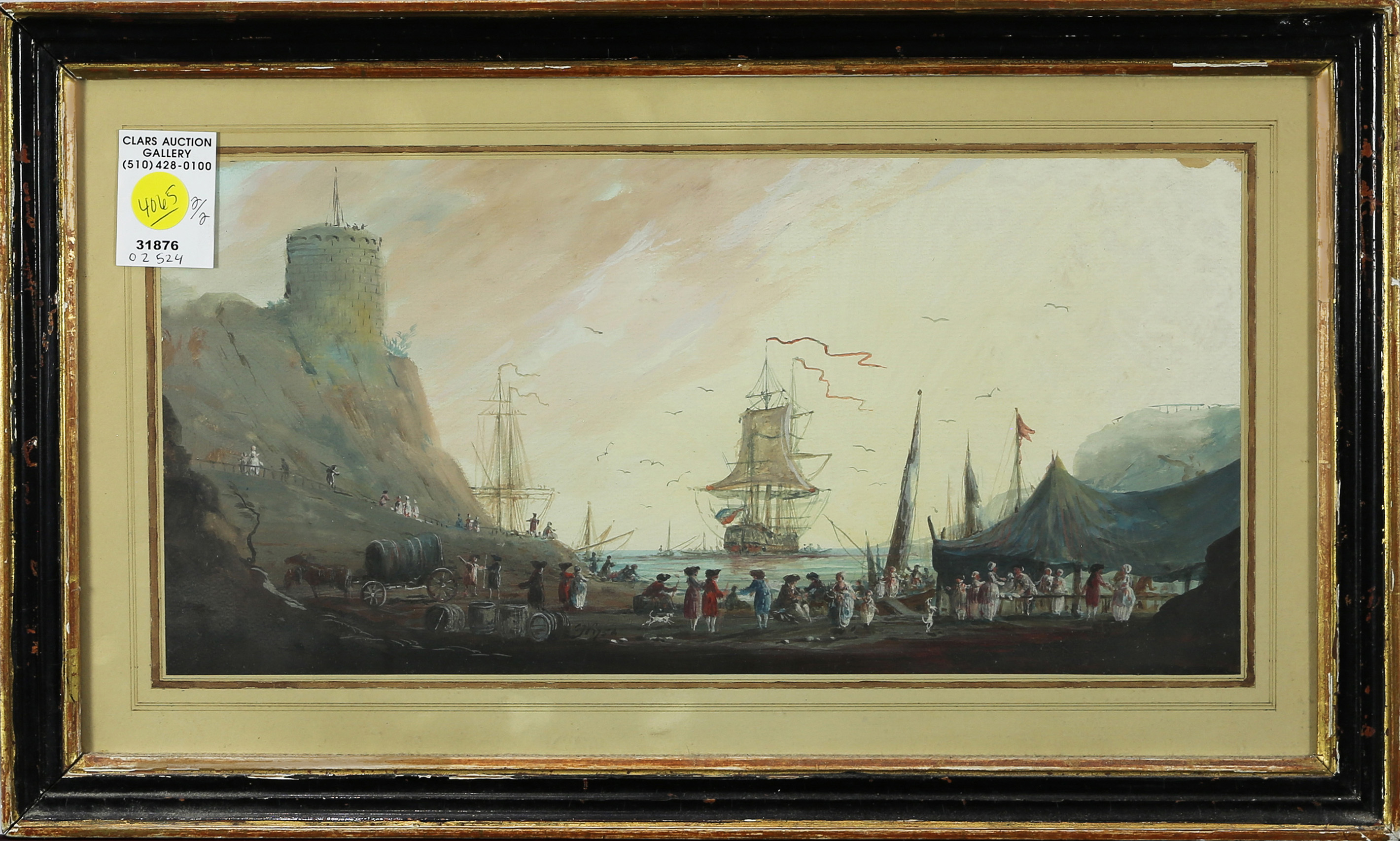 GOUACHES, ATTRIBUTED TO CLAUDE