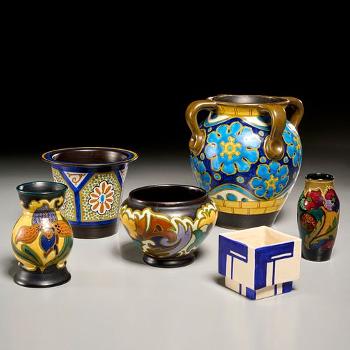 GOUDA ART POTTERY COLLECTIONEarly