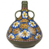 GOUDA DUTCH POTTERY VASEDESCRI