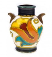 GOUDA HOLLAND PAINTED POTTERY