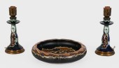 Gouda Pottery Candlestick Lamp