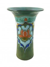 GOUDA POTTERY VASE WITH FLARED