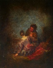GOYA FRAGONARD EUROPEAN GENRE
