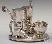 G.R. COLLIS SILVER PLATE EQUES