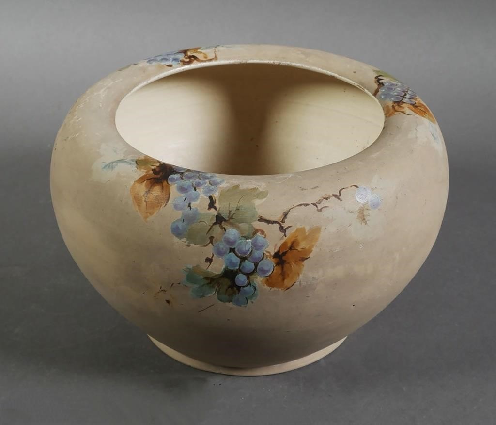GRAACK POTTERY, GRAPES BOWL, 1920SA