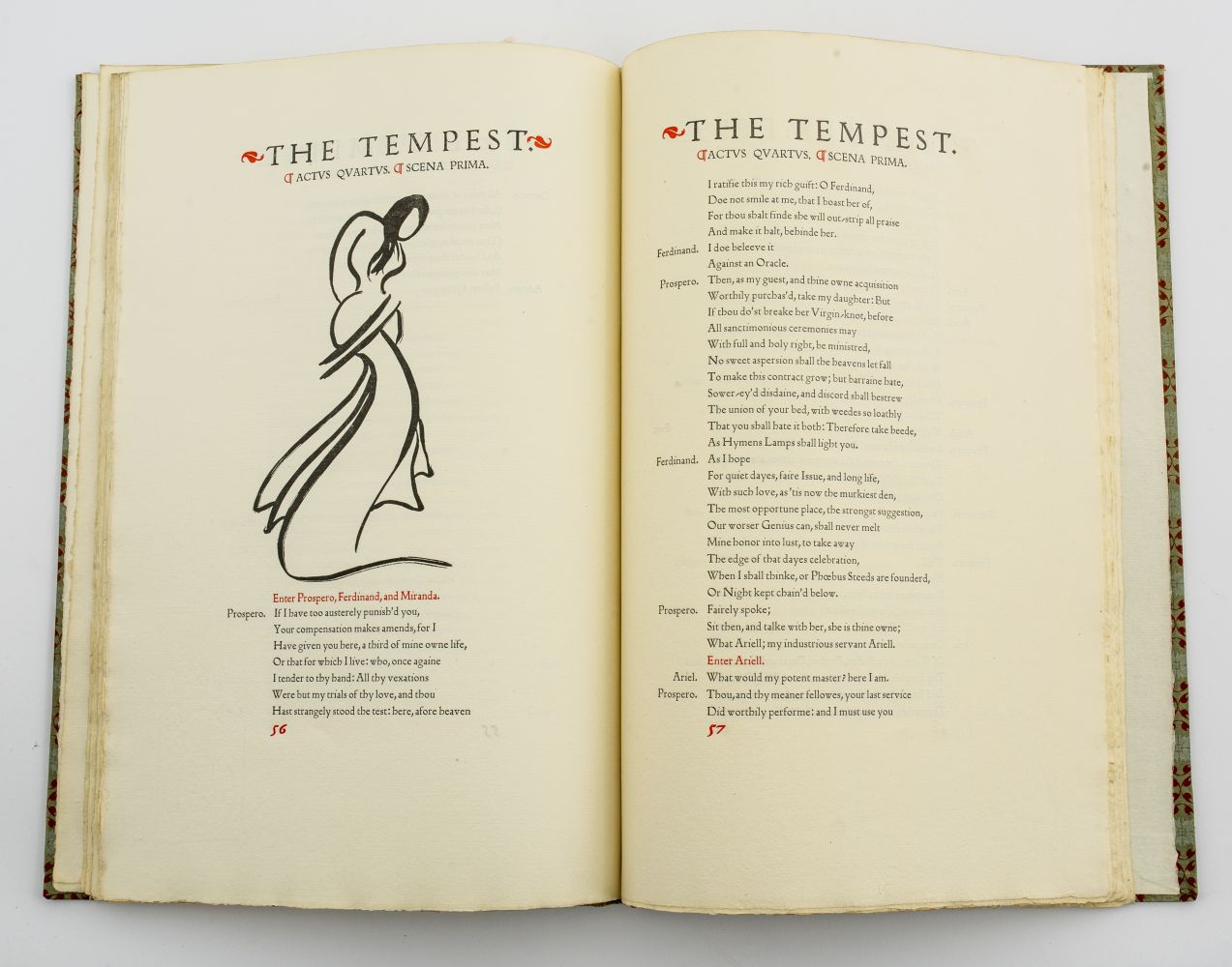 GRABHORN PRESS EDITION, THE TEMPEST