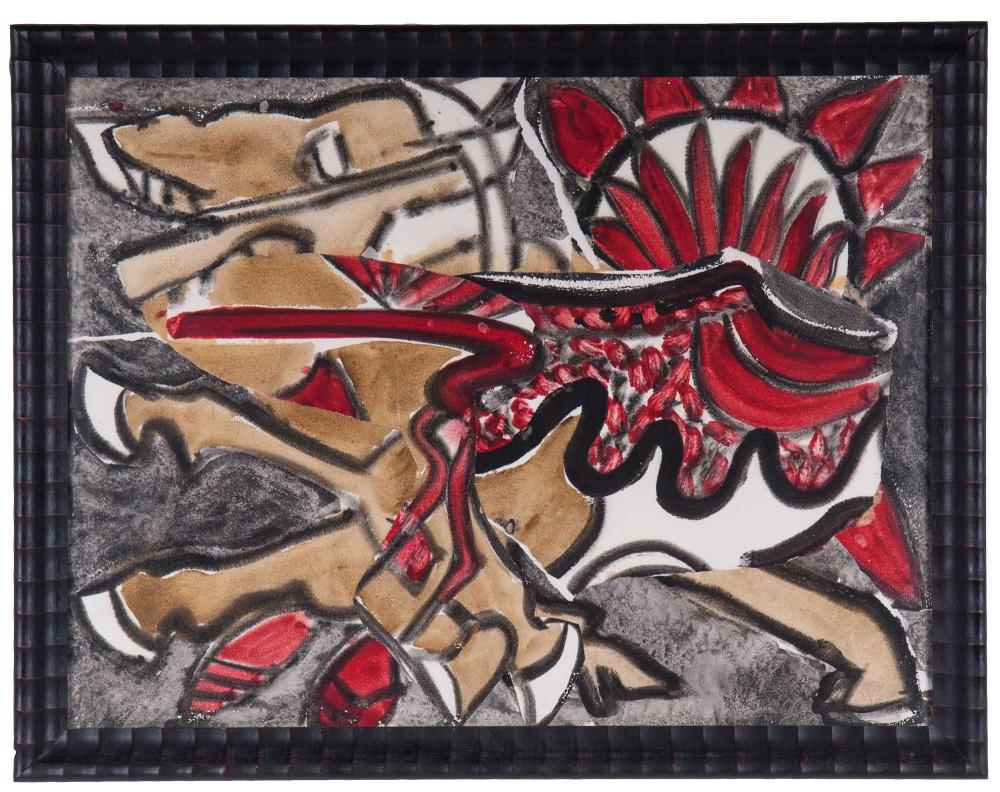 GRACE HARTIGAN: "CROW HORSE"circa