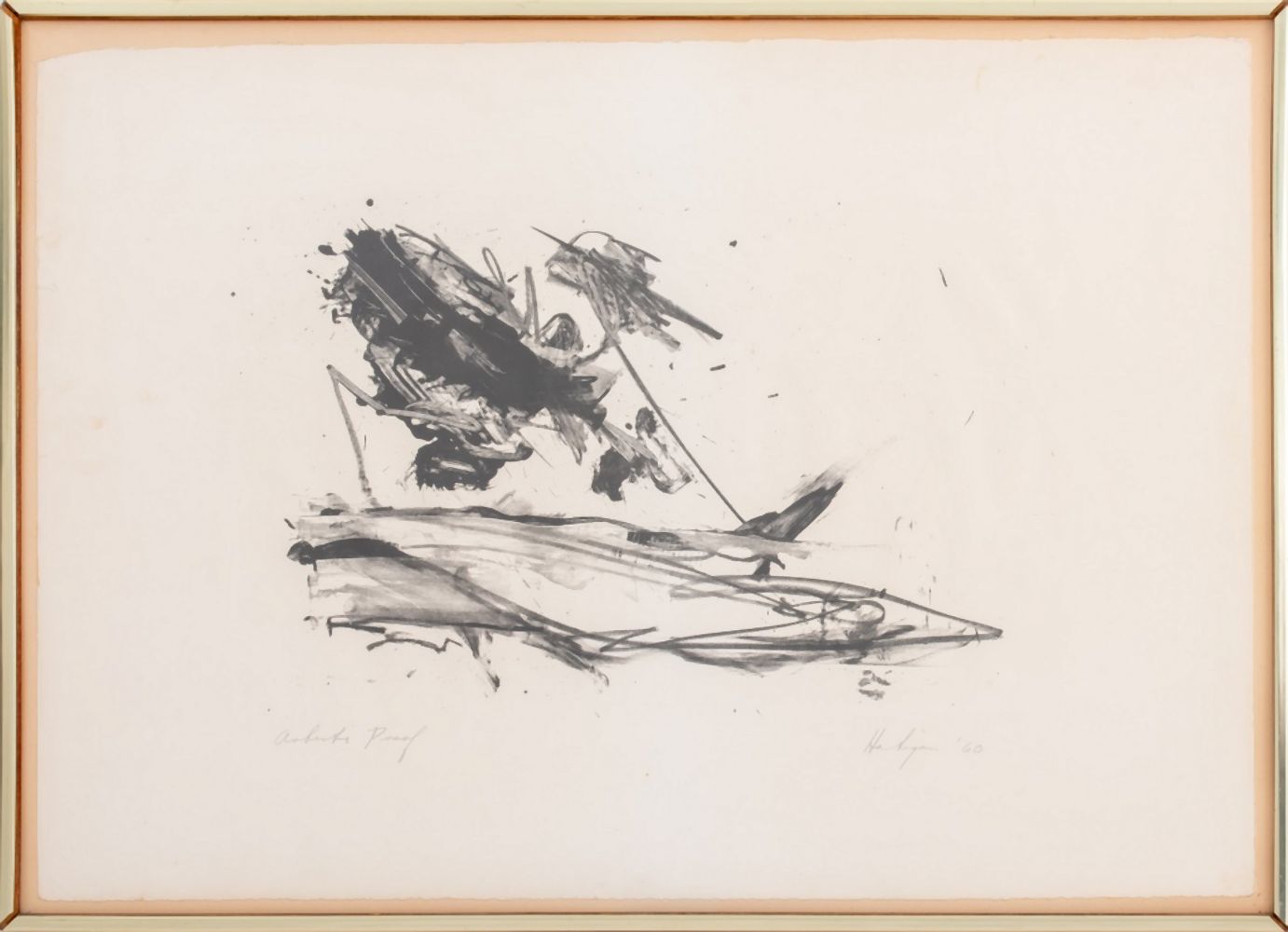 GRACE HARTIGAN "THE HERO LEAVES..."