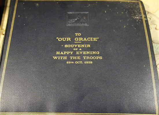 GRACIE FIELDS: 'A presentation