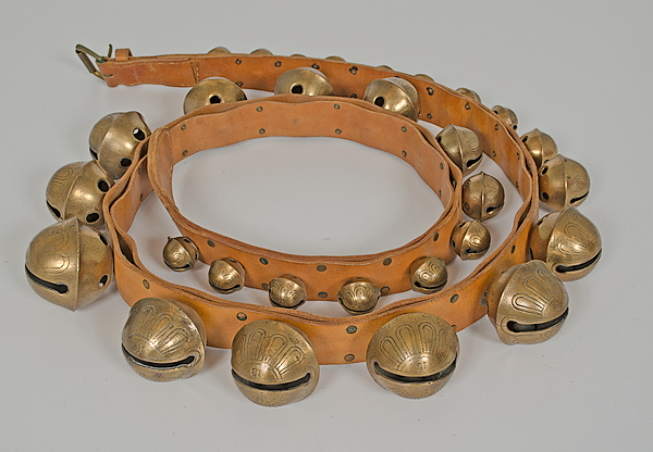Graduated Brass Sleigh Bells