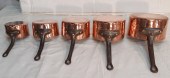 GRADUATING SET OF 5 FRENCH COP