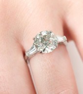 GRAFF PLATINUM 2.75CT G-H VS2