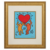 GRAFFITI HEART WATERCOLOR PAIN
