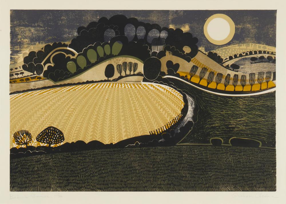 GRAHAM CLARKE (B. 1941), "BEHIND