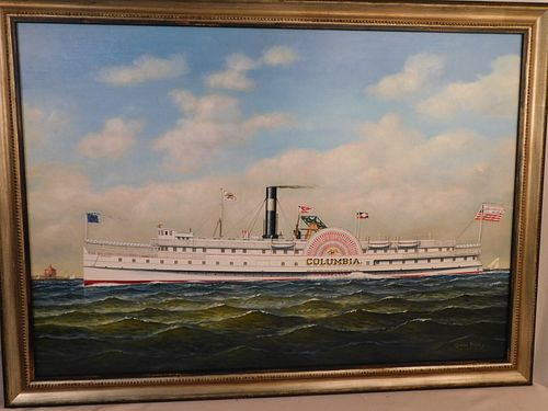 GRAHAM FLIGHT COLUMBIA SHIP