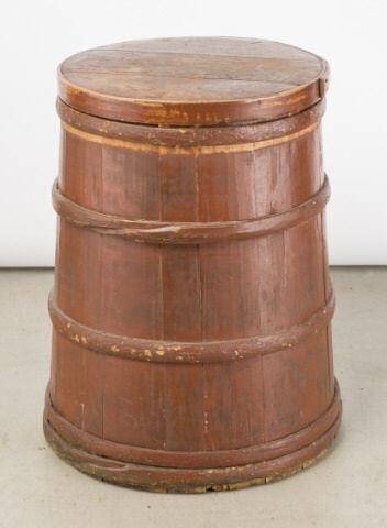 GRAIN BARREL WITH LID, NIAGARA, MID