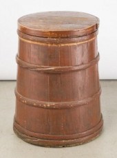 GRAIN BARREL WITH LID, NIAGARA