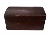GRAIN DECORATED BOX WITH RED G