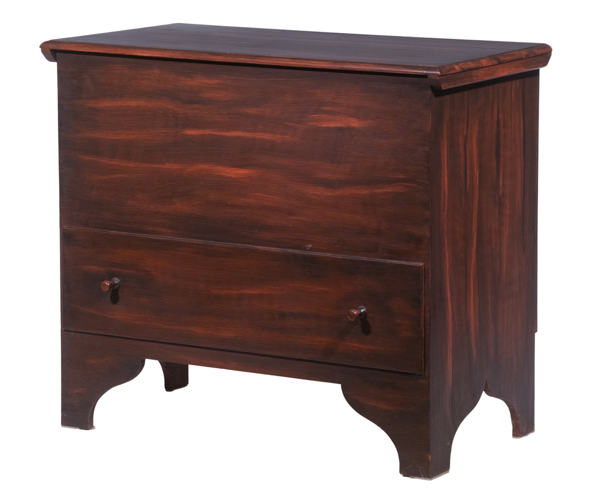 GRAIN PAINTED BLANKET CHEST