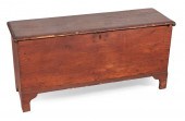 GRAIN-PAINTED LIFT-TOP CHEST P