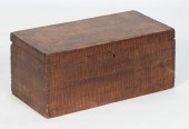 GRAIN-PAINTED LIFT-TOP STORAGE