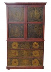 GRAIN PAINTED LINEN PRESS, 20T
