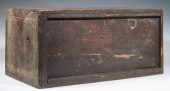 GRAIN PAINTED PUZZLE BOX WITH