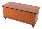 GRAIN-PAINTED SIX-BOARD CHEST