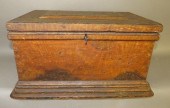 GRAIN & PAINTED SOFTWOOD CHEST