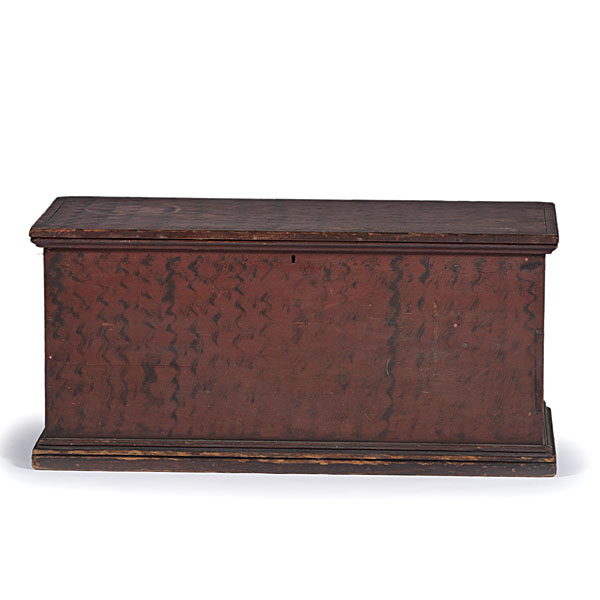 Grained Painted Blanket Chest