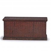 Grained Painted Blanket Chest