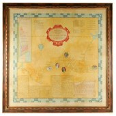 GRAND CANYON MAPoil on canvas;