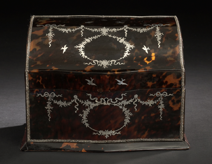 Grand Edwardian Silver-Inlaid