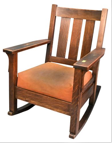 GRAND RAPIDS BOOKCASE AND CHAIR