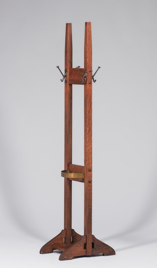 GRAND RAPIDS CUTOUT DOUBLE COATRACK