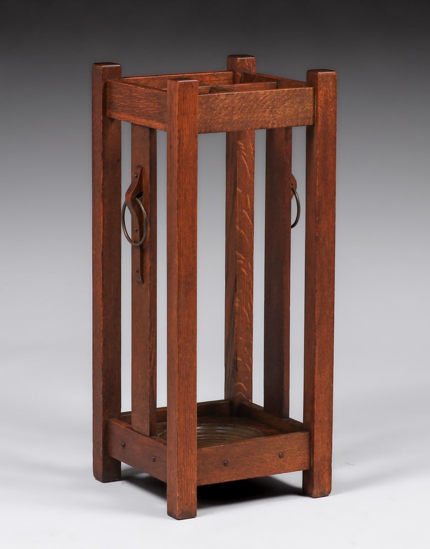 GRAND RAPIDS OAK UMBRELLA STAND