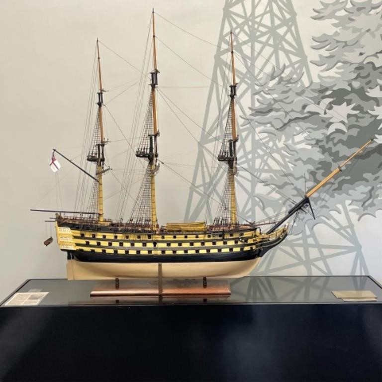 GRAND SCALE MODEL OF THE HMS