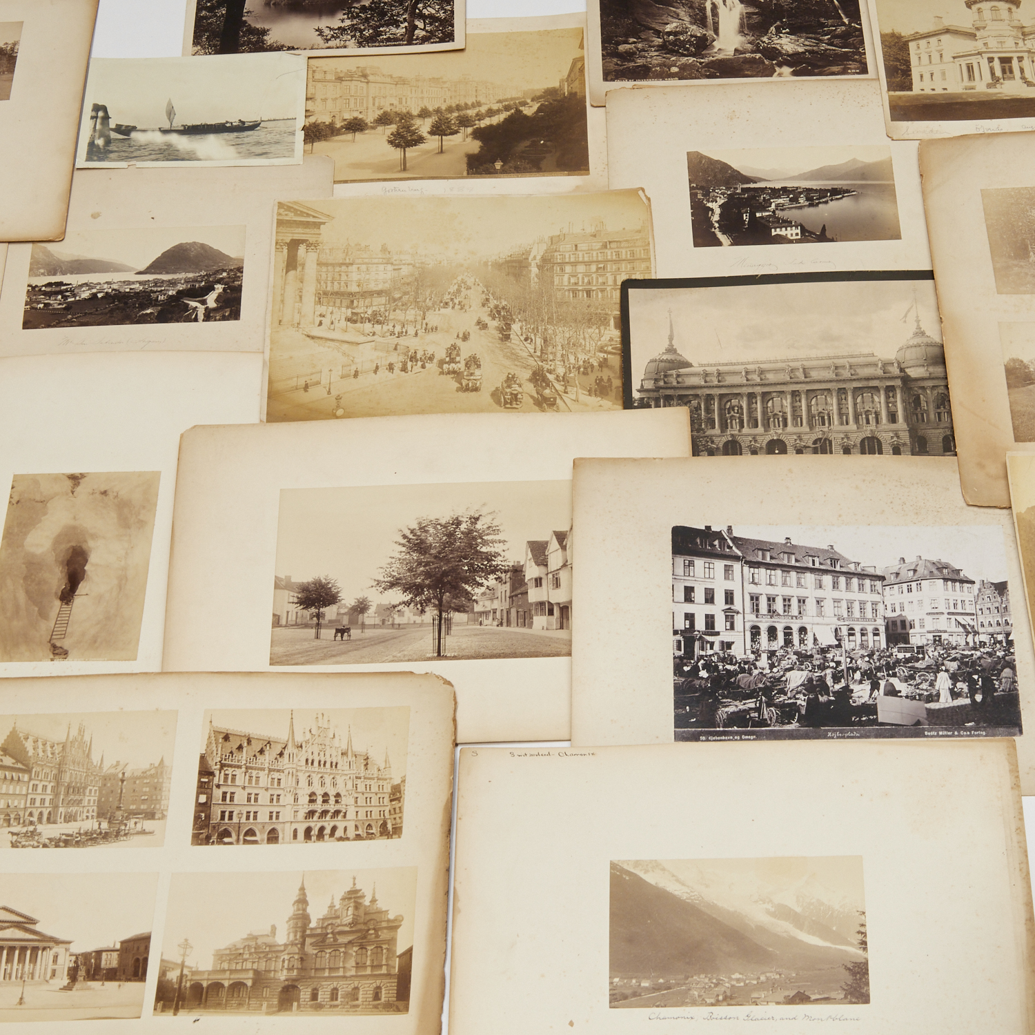 "GRAND TOUR" ANTIQUE PHOTOGRAPH