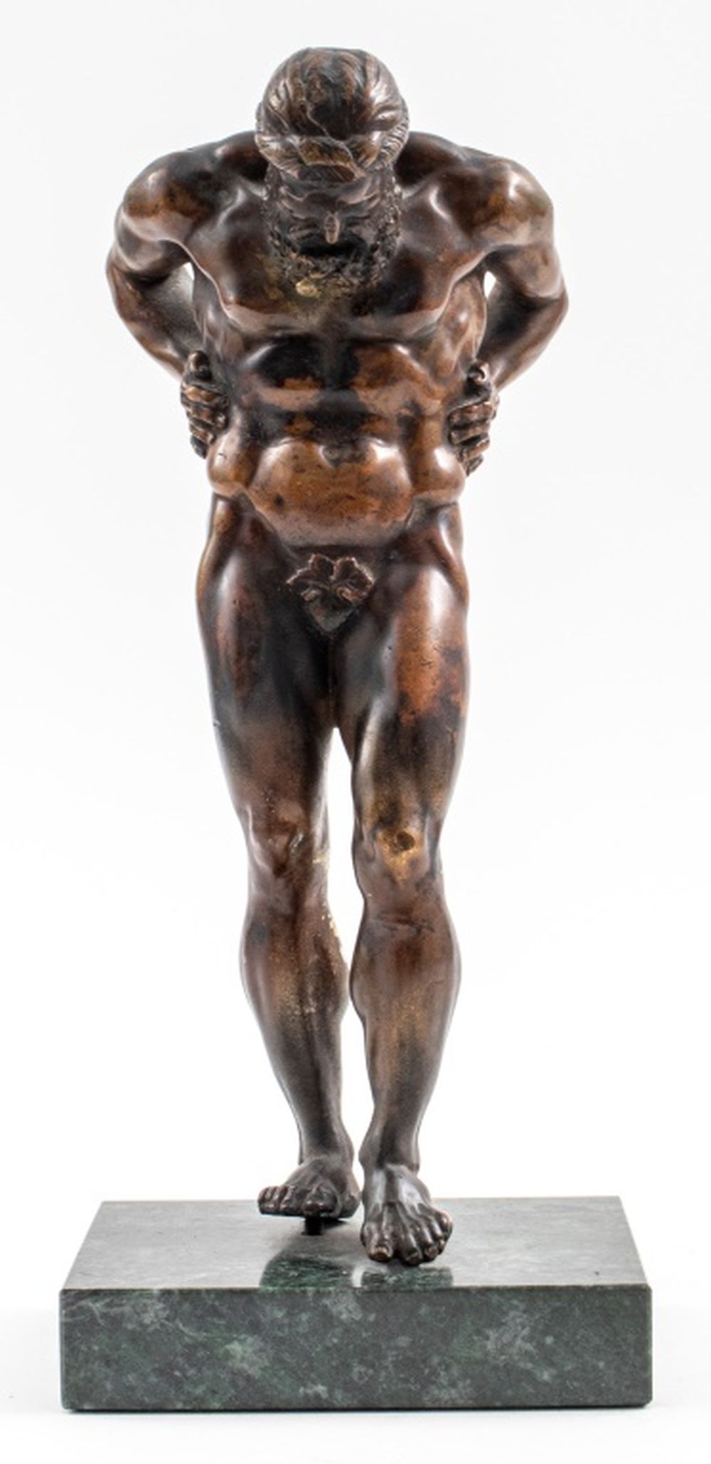 GRAND TOUR "ATLAS" GILT BRONZE