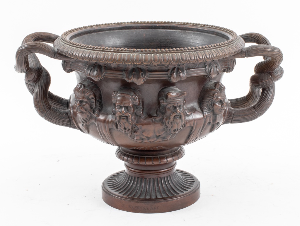 GRAND TOUR BRONZE "ALBANI" VASE