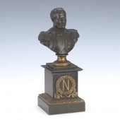 GRAND TOUR BRONZE BUST OF NAPO