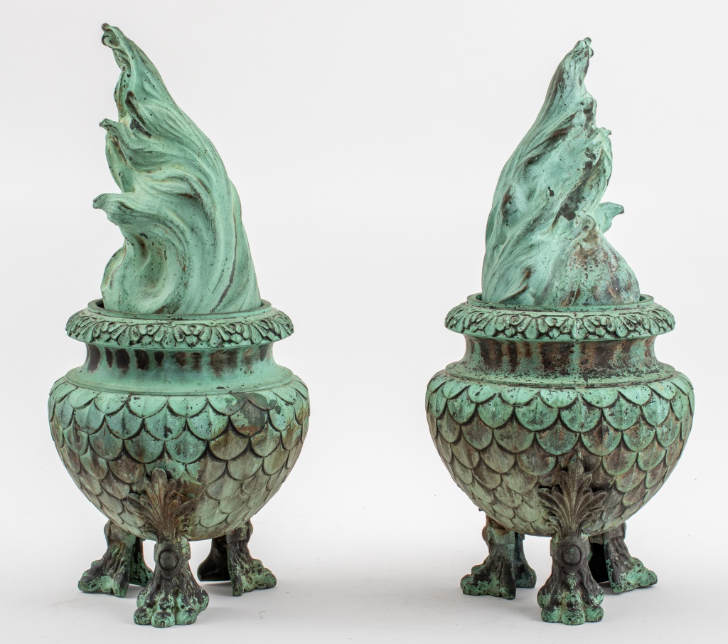 GRAND TOUR BRONZE FLAMBEAUX