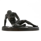 GRAND TOUR BRONZE MODEL OF THE